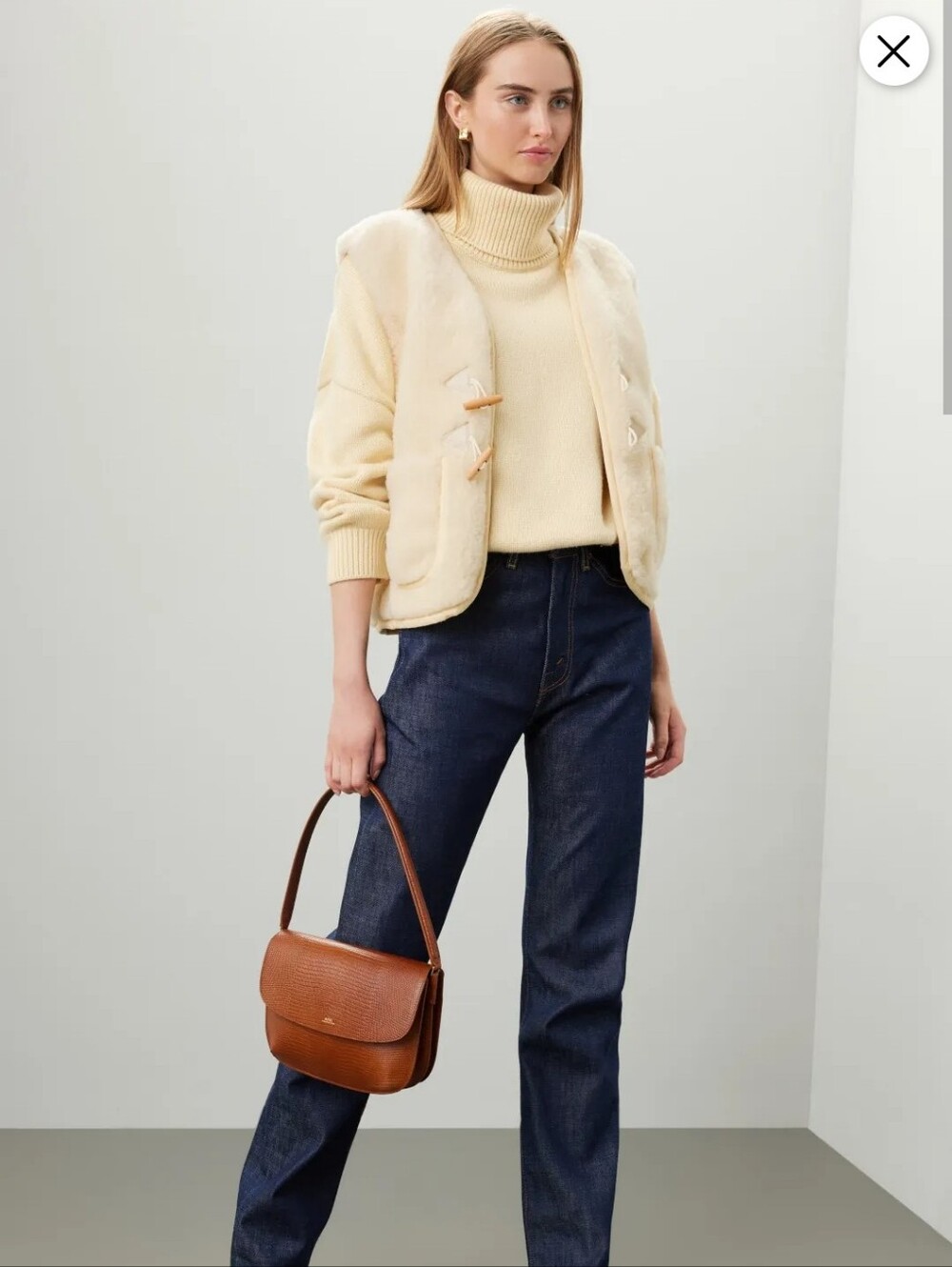 A.P.C. JULES VEST SIZE M MSRP $400